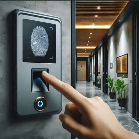 Replacement and Upgrade of Exterior Access Control Fingerprint Reader